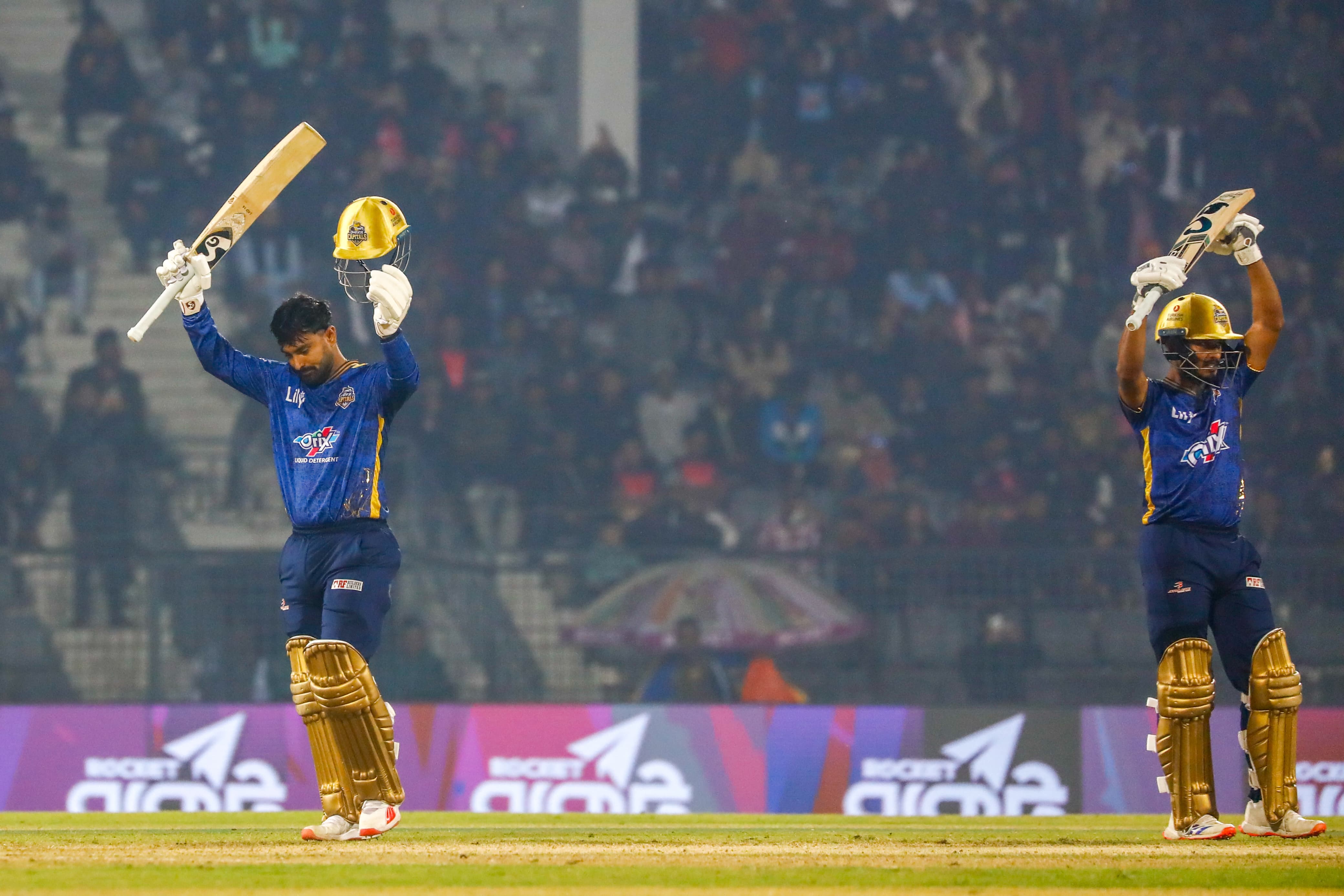 Litton Das, Tanzid Hasan Smash Records for Dhaka Capitals