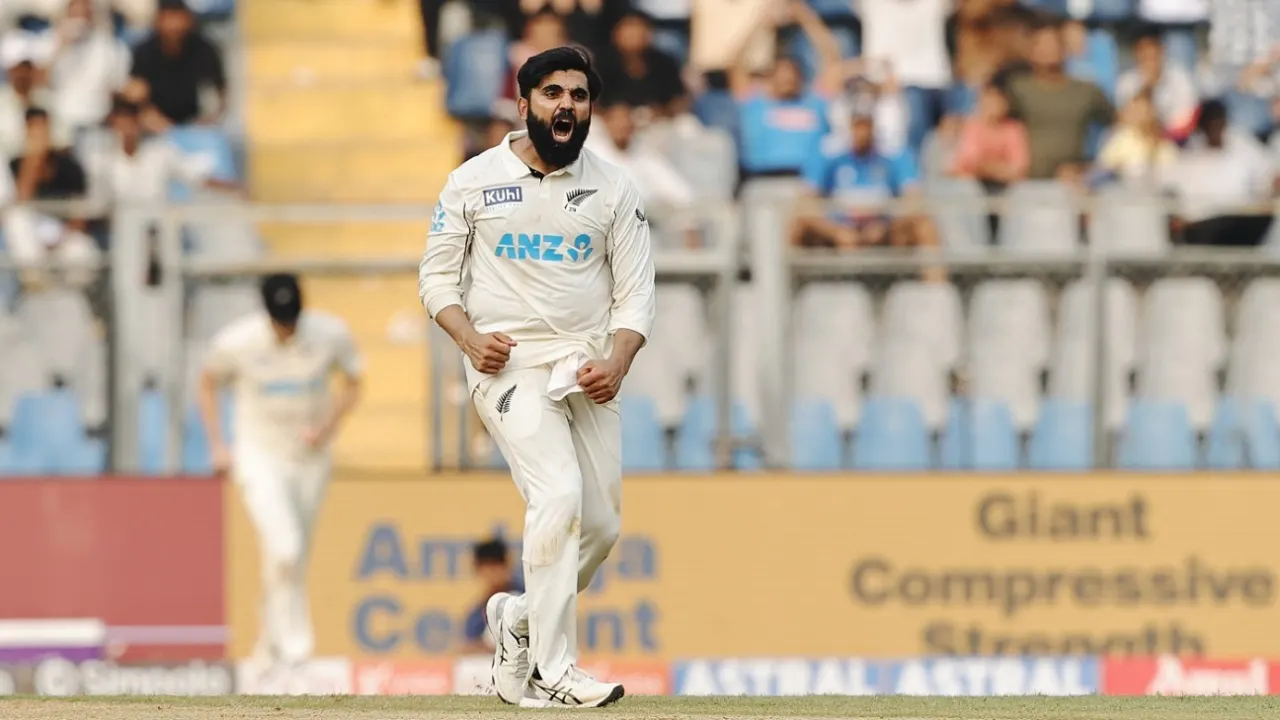 Jadeja's Five-Fer and Ajaz Patel's Late Strike Leave India on the Backfoot